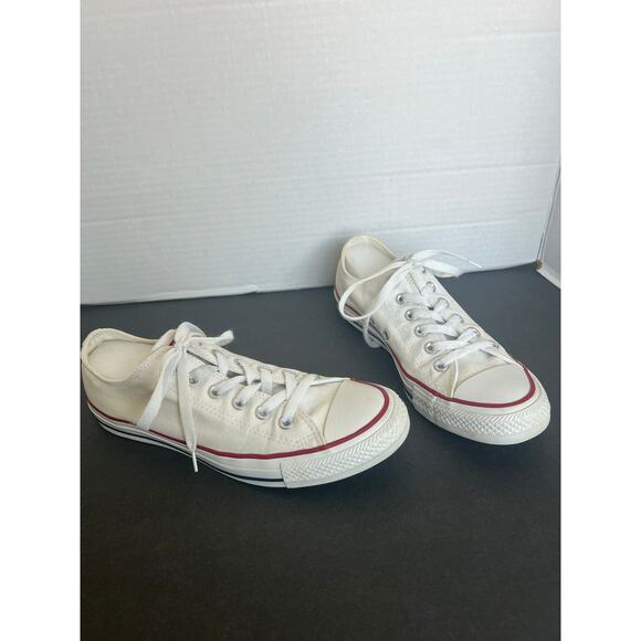 Converse Chuck Taylor All Star Shoreline LowTop Lace Up White Canvas Sneaker 9 - Picture 2 of 12